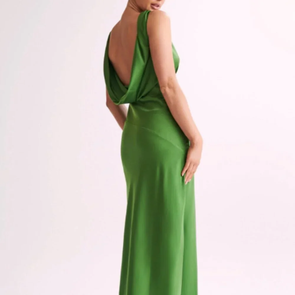 Green Meshki Maxi Dress Size Small - Picture 2 of 7